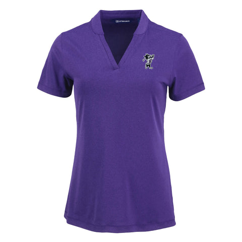 Cutter & Buck Women’s Forge Eco Heather Blade Top (Purple)