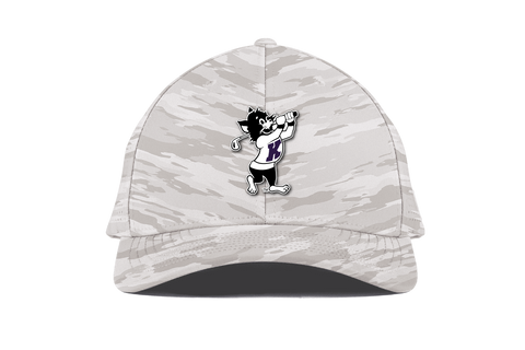 K-State Golfing Willie Branded Bills Curved Elite (Arctic Camo)