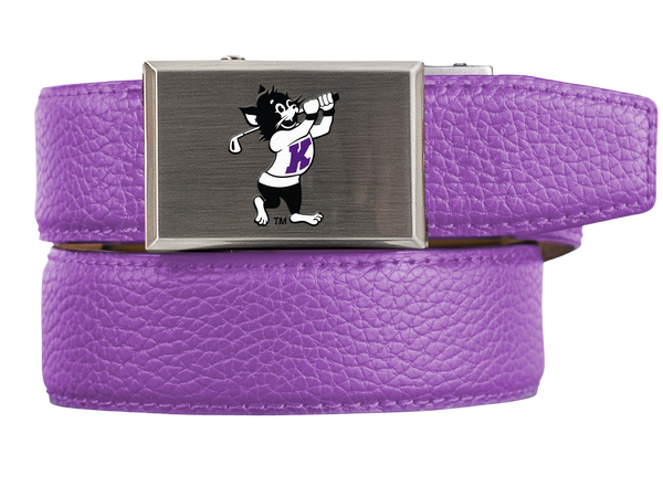 Nexbelt Classic Nickel w/ Golfing Willie Full Logo (Purple)