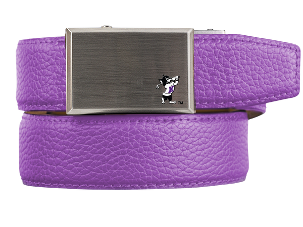 Nexbelt Classic Nickel w/ Golfing Willie Corner Logo (Purple)