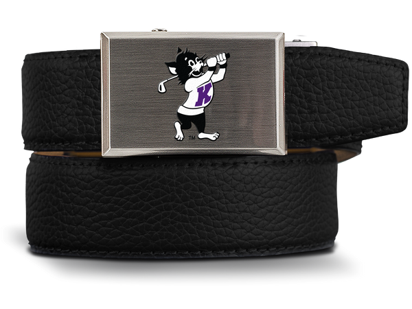 Nexbelt Classic Nickel w/ Golfing Willie Full Logo (Black)