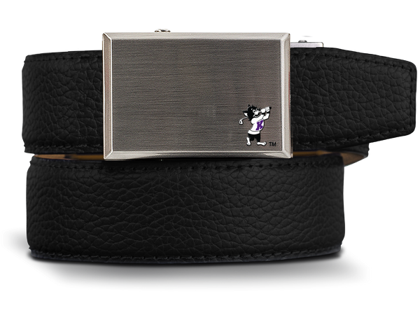 Nexbelt Classic Nickel w/ Golfing Willie Corner Logo (Black)