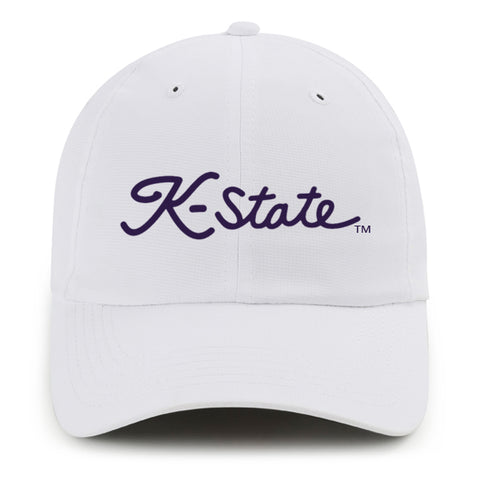 K-State Golf Script Original Performance (White)