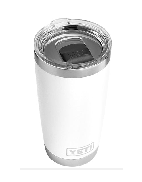 K-State Yeti 20 oz Golfing Willie Rambler (White) – CattyShack Golf